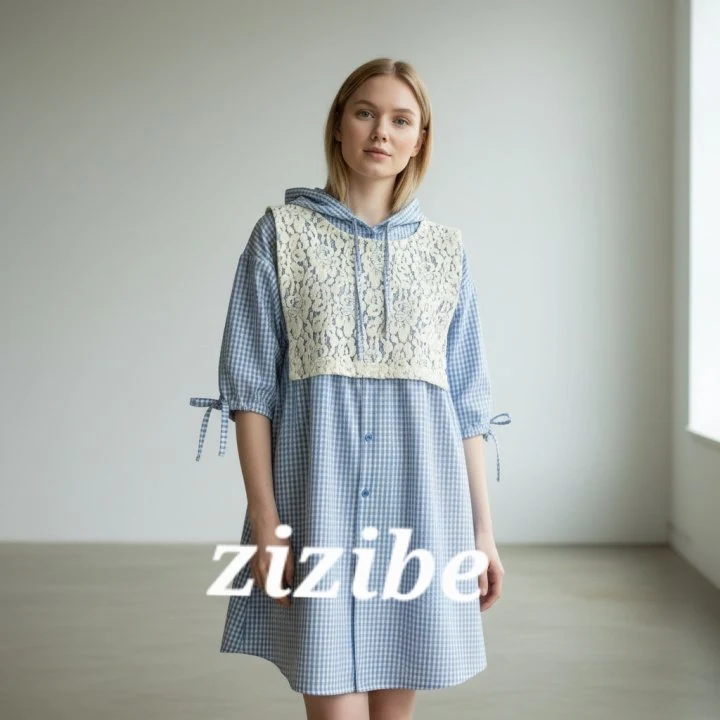 Lace Bib (Mom) by Zizibe for Mom + child - view 4