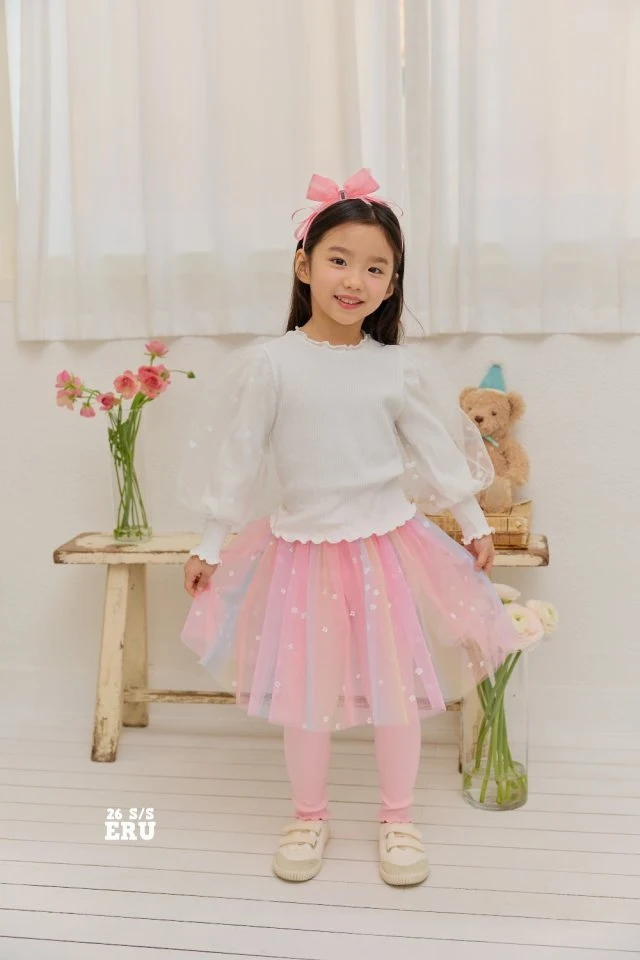 e.ru - Korean Children Fashion - #Kfashion4kids - Rainbow Skirt Leggings