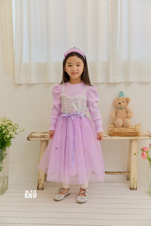 e.ru - Korean Children Fashion - #childofig - Sha Ribbon One-piece