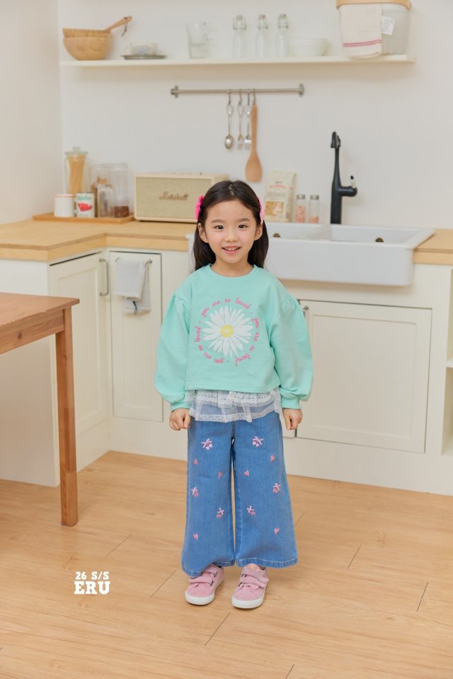 e.ru - Korean Children Fashion - #childrensboutique - Flower Tee - 3