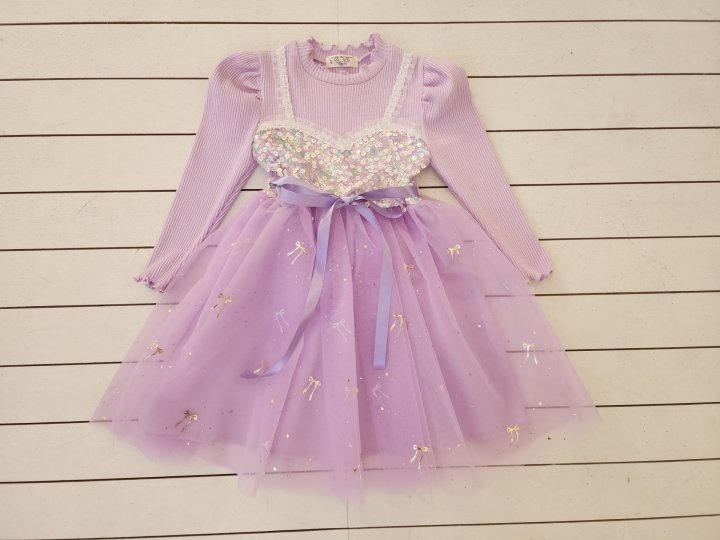 e.ru - Korean Children Fashion - #fashionkids - Sha Ribbon One-piece - 6