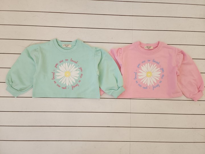 e.ru - Korean Children Fashion - #kidsshorts - Flower Tee - 7