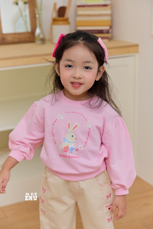 e.ru - Korean Children Fashion - #kidsshorts - Rabbit Tee - 5