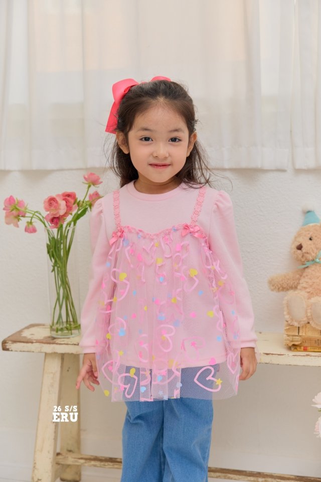 e.ru - Korean Children Fashion - #prettylittlegirls - Sha Heart Tee