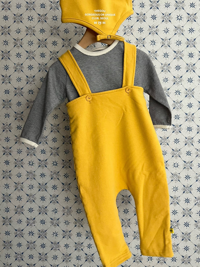 go;u - Korean Baby Fashion - #babyboutique - Bebe Pero Overalls - 3