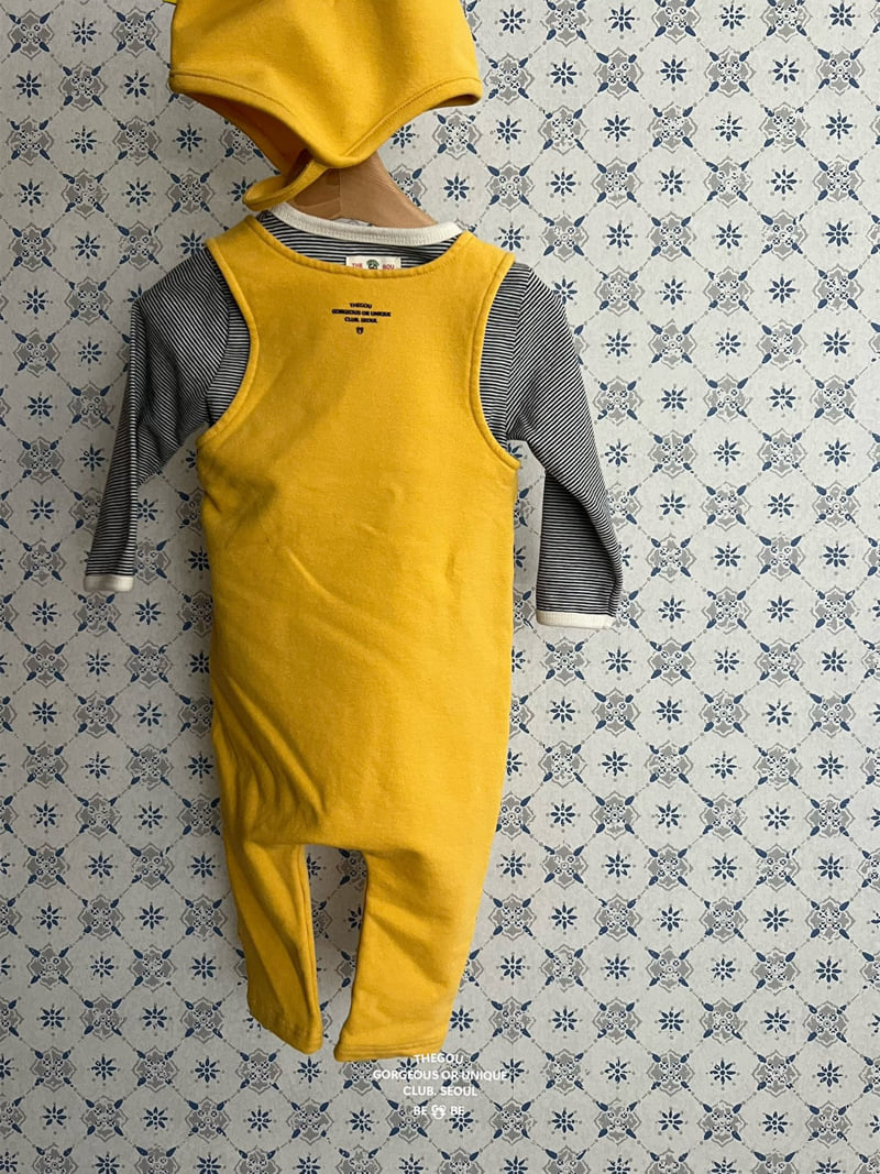 go;u - Korean Baby Fashion - #babyboutique - Bebe Pero Overalls - 4