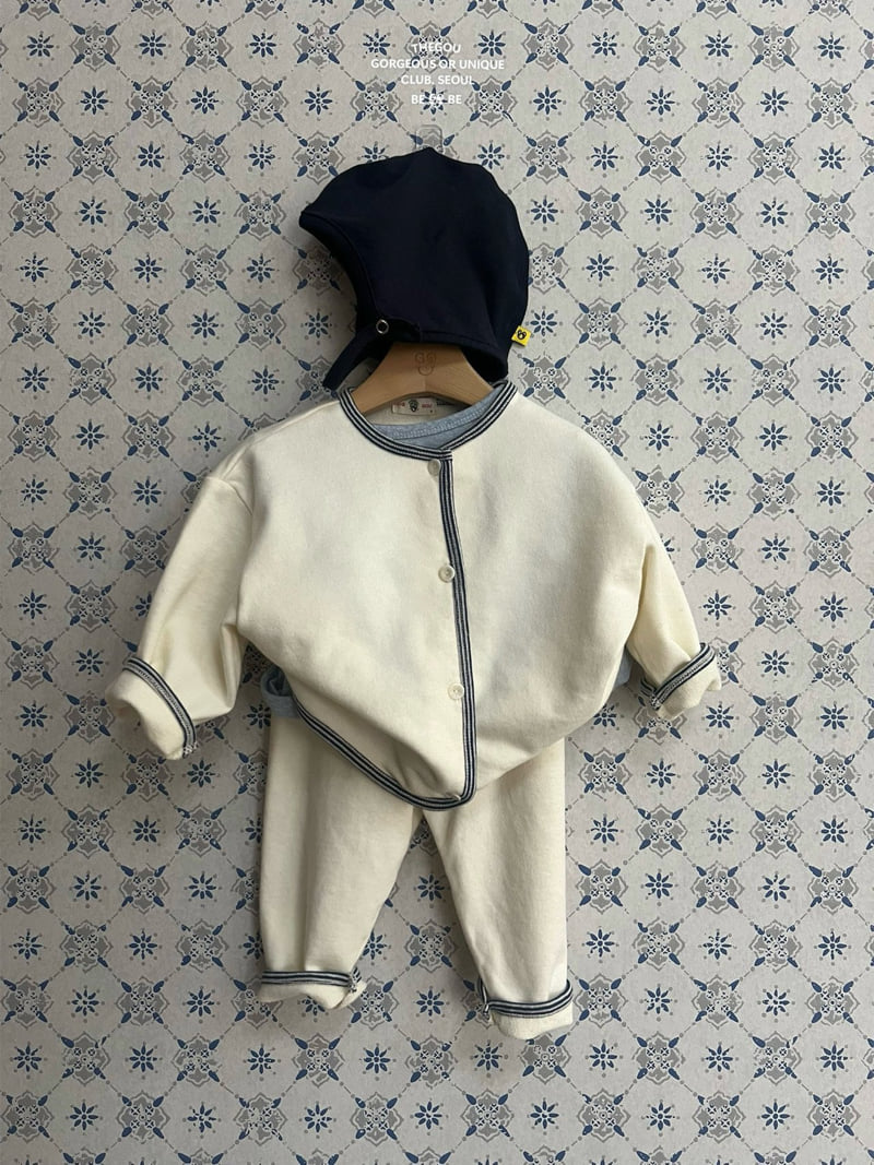 go;u - Korean Baby Fashion - #babyboutique - Bebe Simple Pants - 2