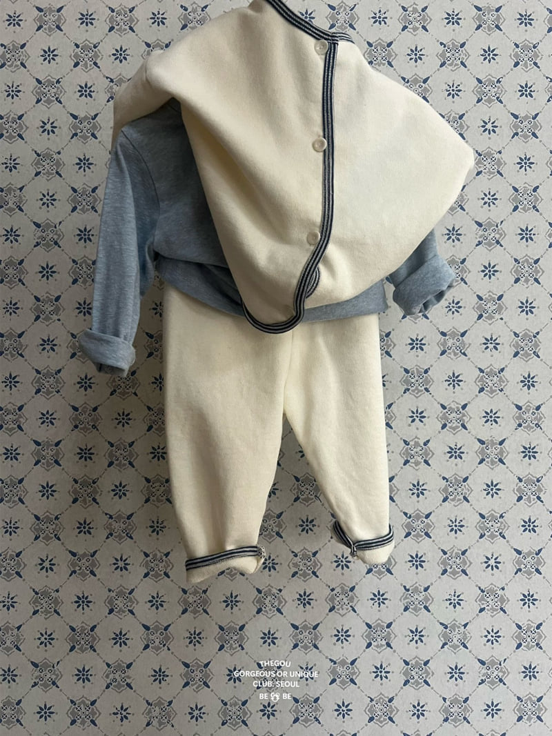 go;u - Korean Baby Fashion - #babyboutique - Bebe Simple Pants - 3