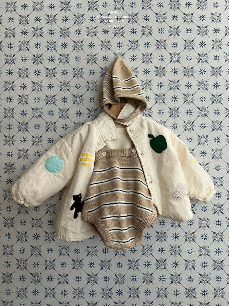 go;u - Korean Baby Fashion - #babyboutique - Bebe Cute Patch Jumper - 12