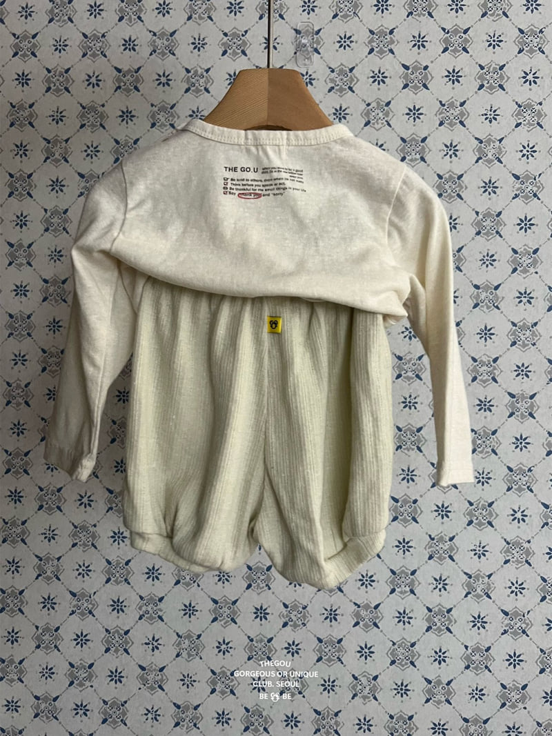 go;u - Korean Baby Fashion - #babyboutique - Bebe Can’t Stop Tee - 11