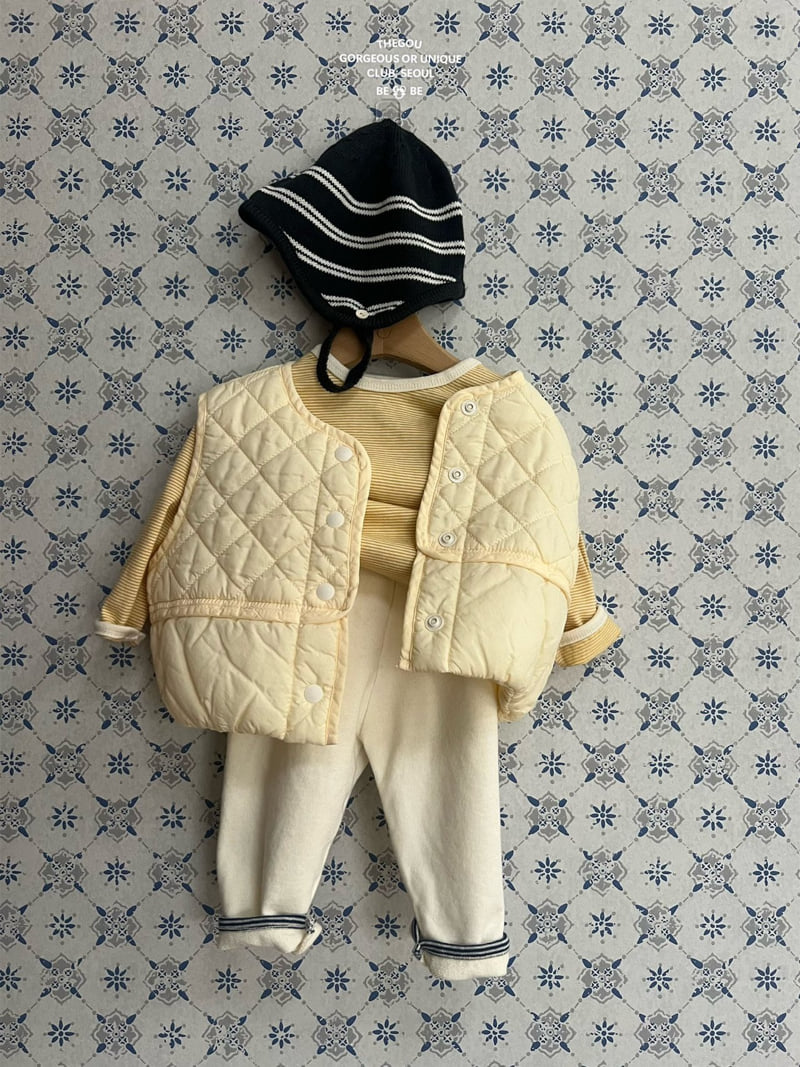 go;u - Korean Baby Fashion - #babyboutique - Bebe Simple Pants - 4