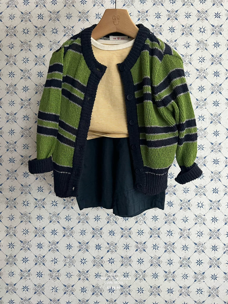 go;u - Korean Baby Fashion - #babyboutiqueclothing - Bebe Multi Cardigan - 3