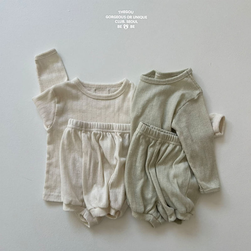 go;u - Korean Baby Fashion - #babyboutiqueclothing - Bebe Eyelet Set