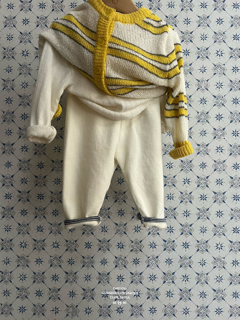 go;u - Korean Baby Fashion - #babyclothing - Bebe Simple Pants - 5