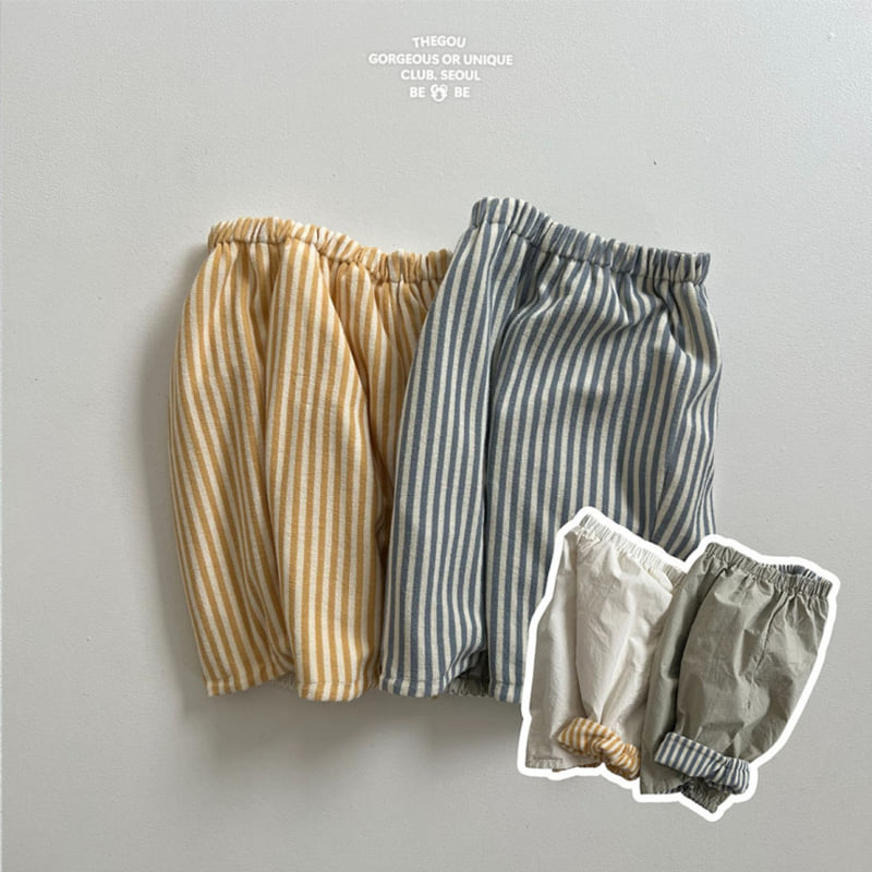 go;u - Korean Baby Fashion - #babyclothing - Bebe Bravo Reversible Pants