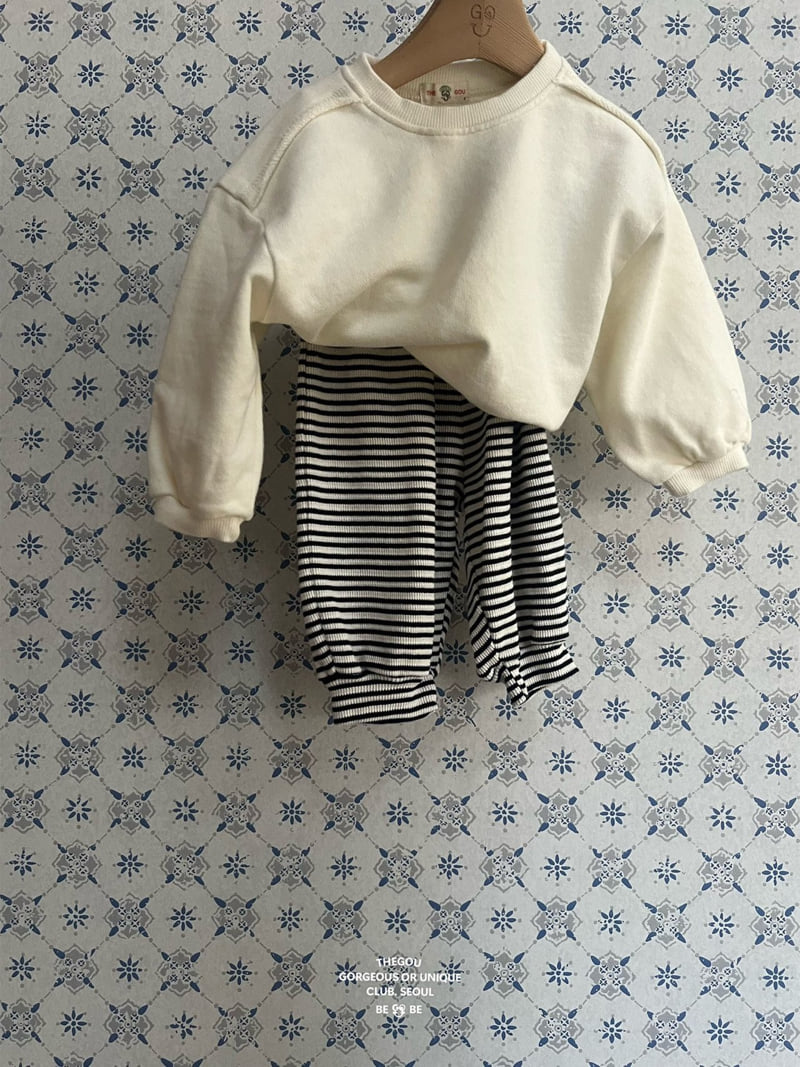 go;u - Korean Baby Fashion - #babyclothing - Bebe Guy Sweatshirt - 6