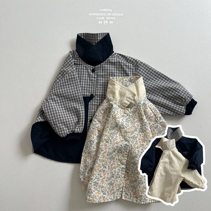 go;u - Korean Baby Fashion - #babyfever - Bebe Pattern Jacket