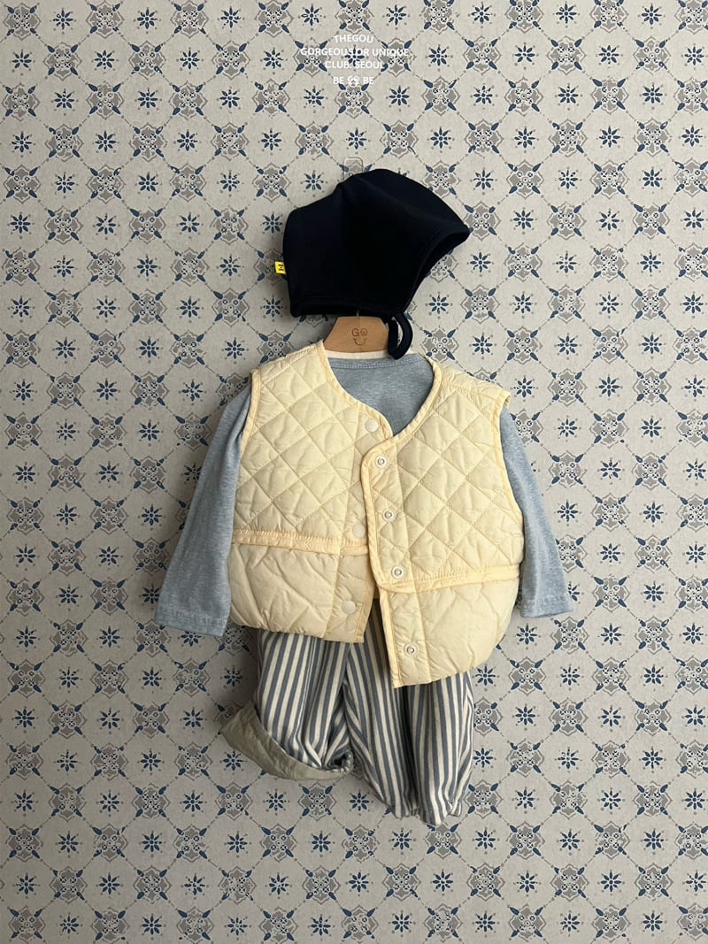 go;u - Korean Baby Fashion - #babyfever - Bebe Divide Vest - 12