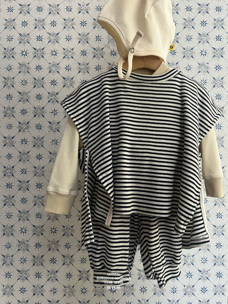 go;u - Korean Baby Fashion - #babyfever - Bebe Croffle Pants - 5