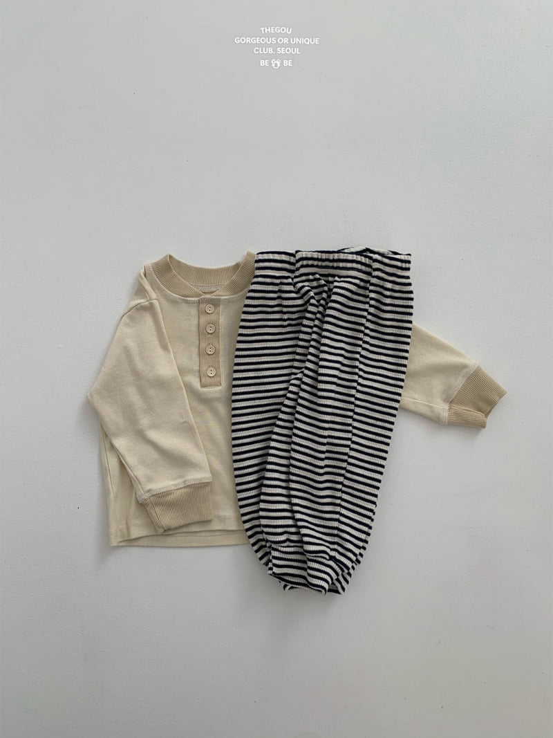 go;u - Korean Baby Fashion - #babygirlfashion - Bebe Tone Tone Tee - 11