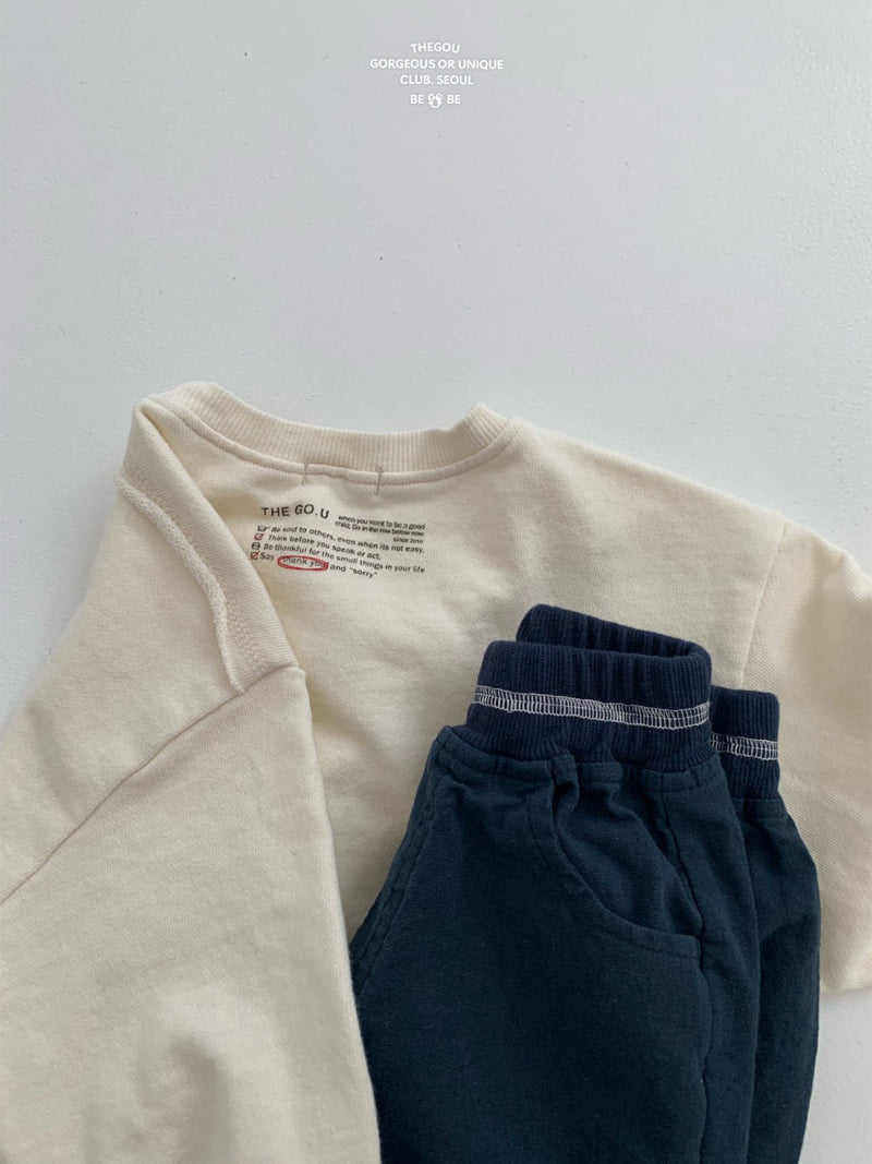 go;u - Korean Baby Fashion - #babygirlfashion - Bebe Guy Sweatshirt - 9