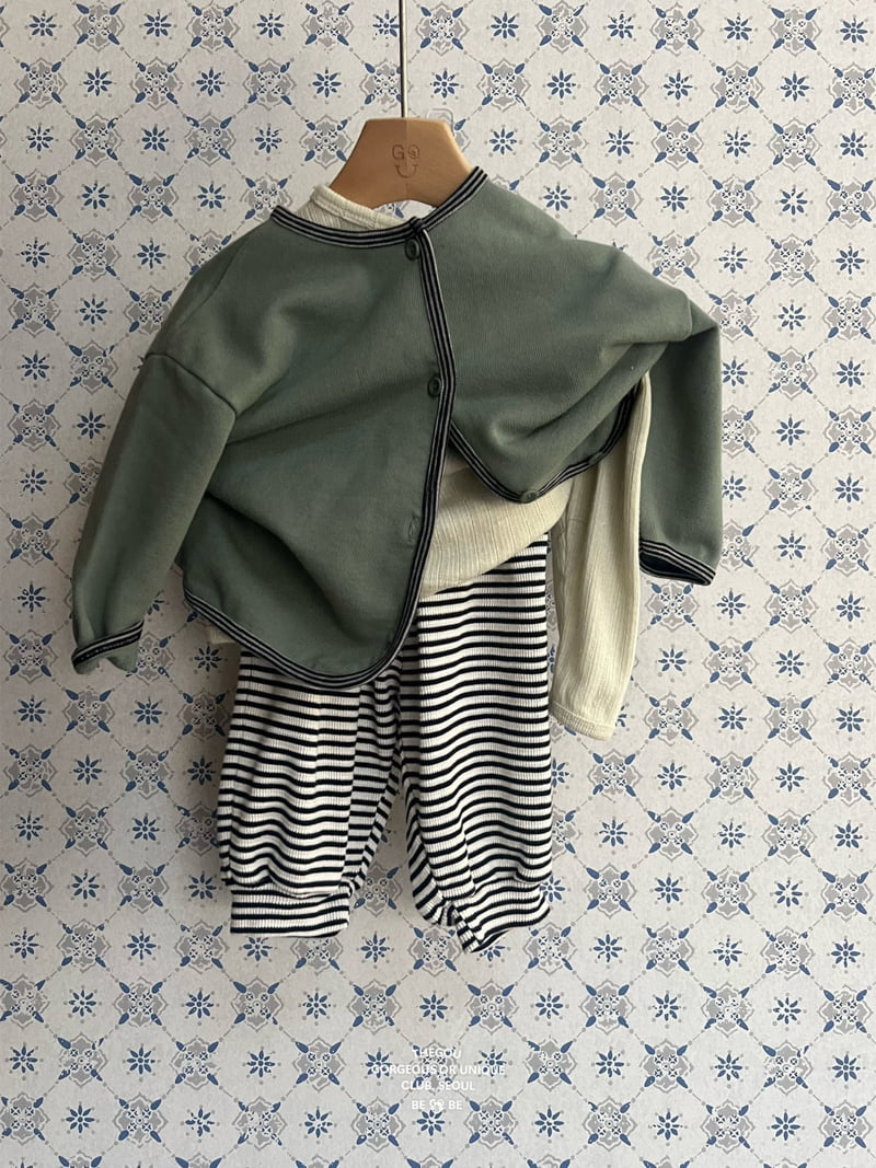 go;u - Korean Baby Fashion - #babygirlfashion - Bebe Croffle Pants - 6