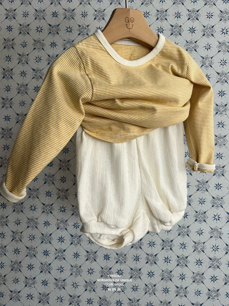 go;u - Korean Baby Fashion - #babyfever - Bebe Spring Tee - 4