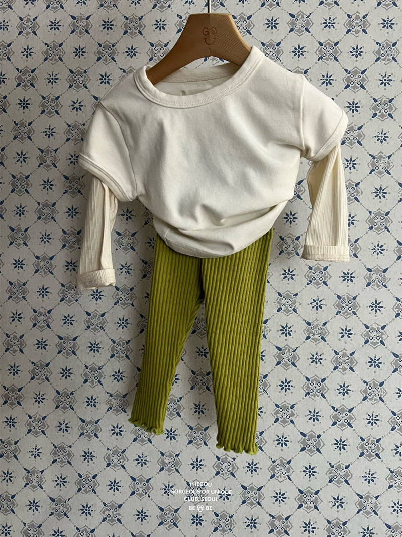 go;u - Korean Baby Fashion - #babyoninstagram - Bebe Jacquard Leggings - 5
