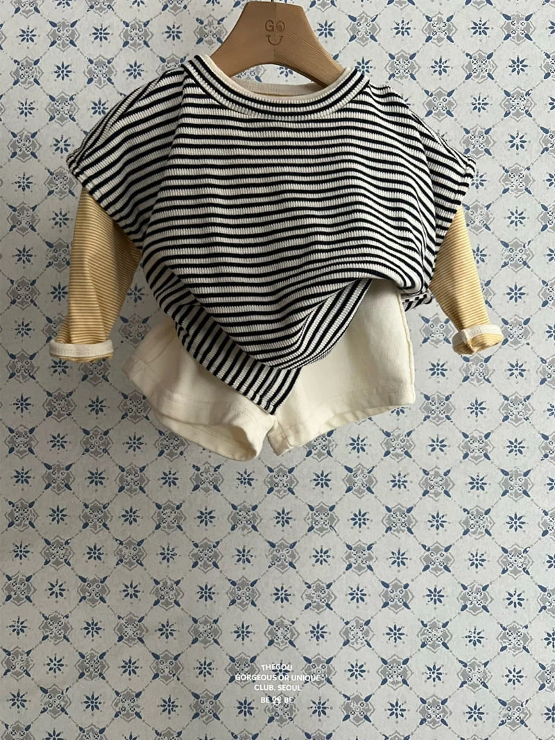go;u - Korean Baby Fashion - #babyoutfit - Bebe Box Vest - 6