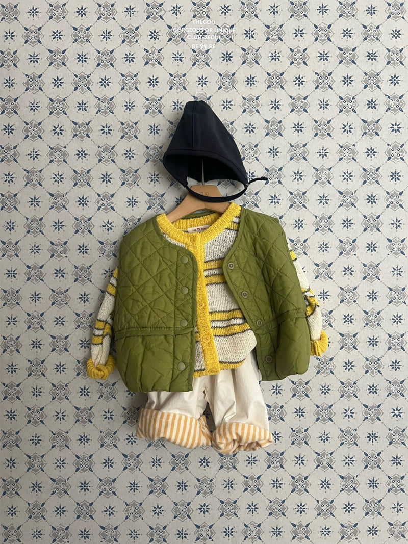 go;u - Korean Baby Fashion - #babyoutfit - Bebe Multi Cardigan - 12