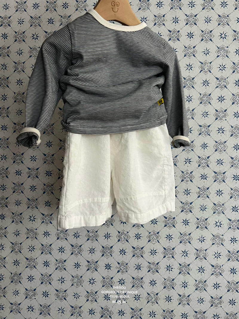 go;u - Korean Baby Fashion - #babywear - Bebe Knee Pants - 2