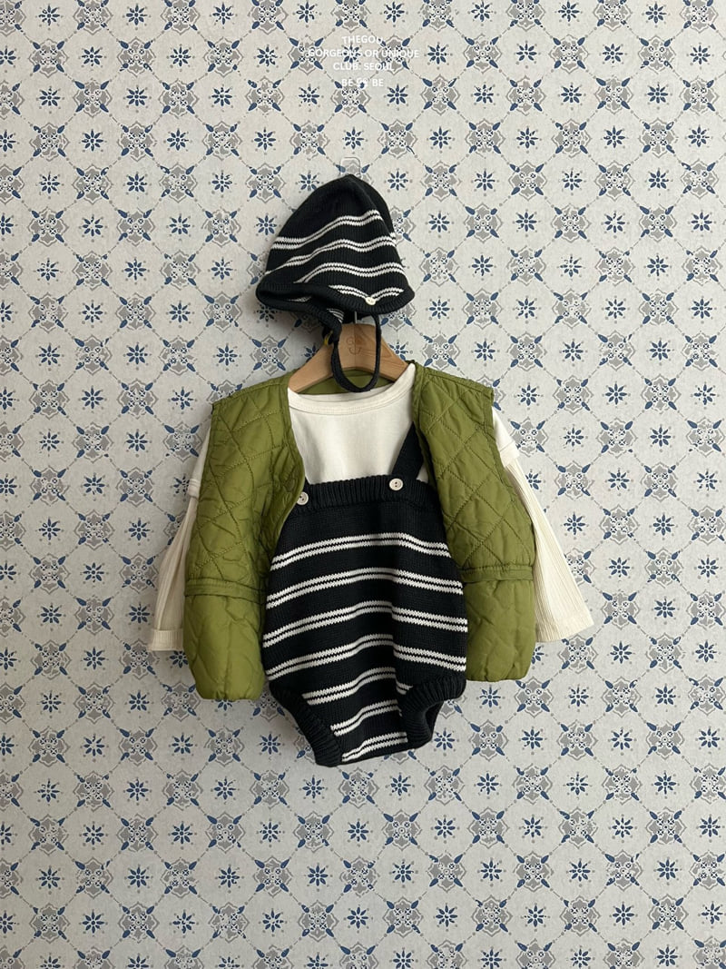 go;u - Korean Baby Fashion - #babyoutfit - Bebe Divide Vest - 4