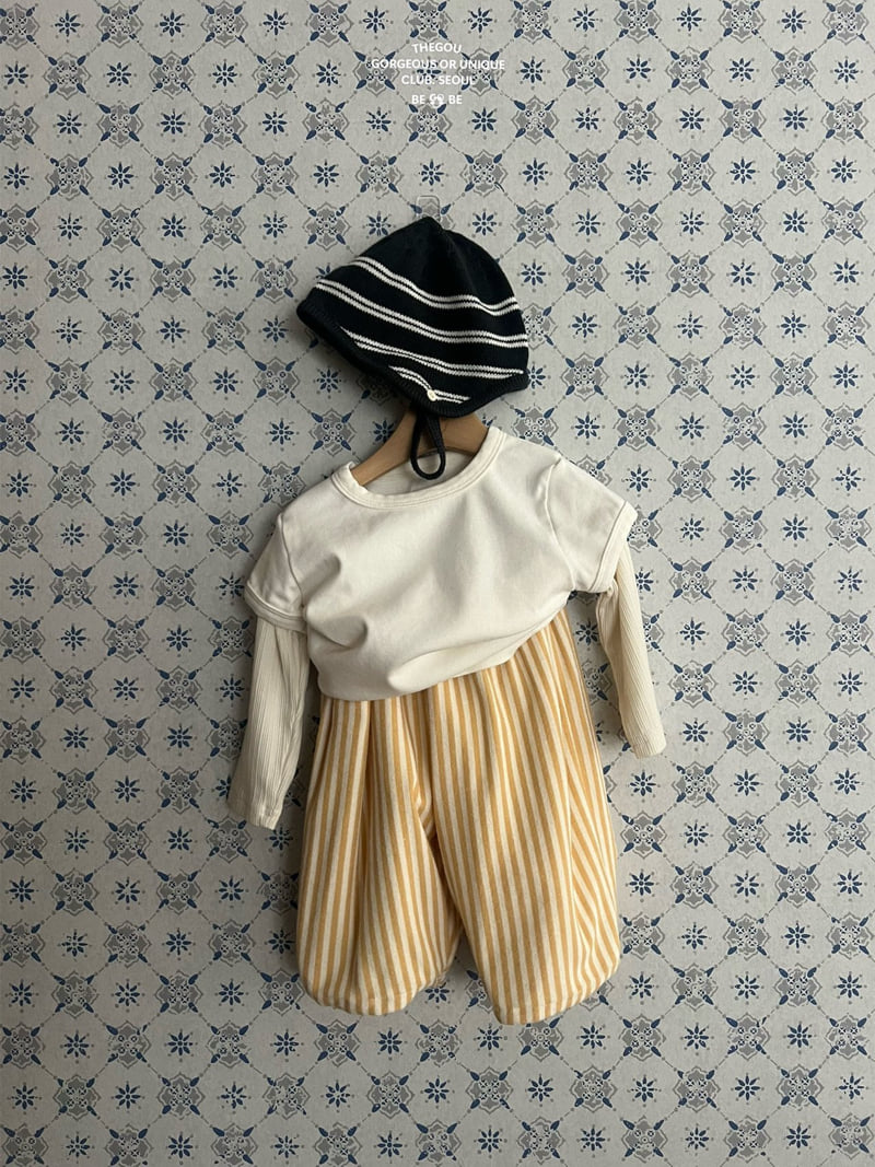 go;u - Korean Baby Fashion - #babywear - Bebe Layered Tee - 3