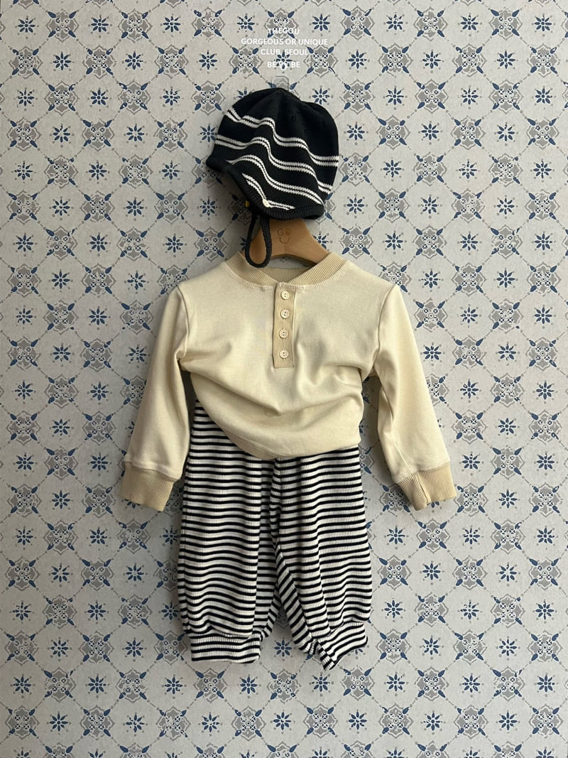go;u - Korean Baby Fashion - #babywear - Bebe Tone Tone Tee - 2
