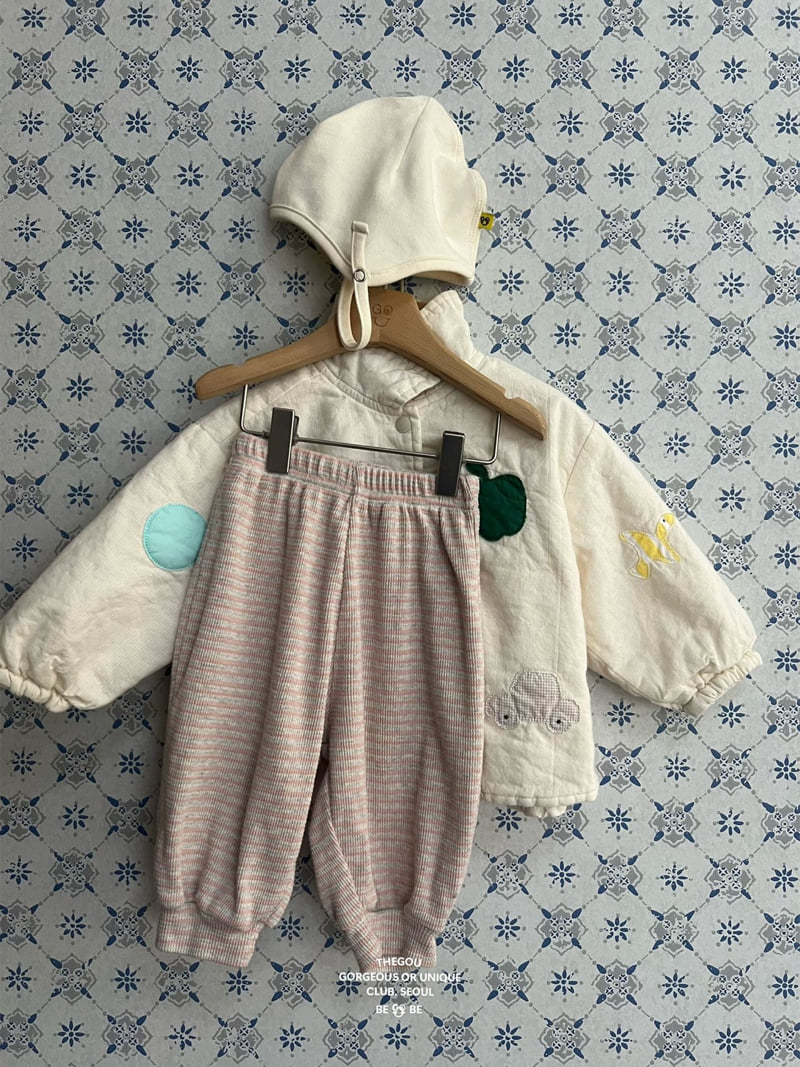 go;u - Korean Baby Fashion - #babywear - Bebe Croffle Pants - 12