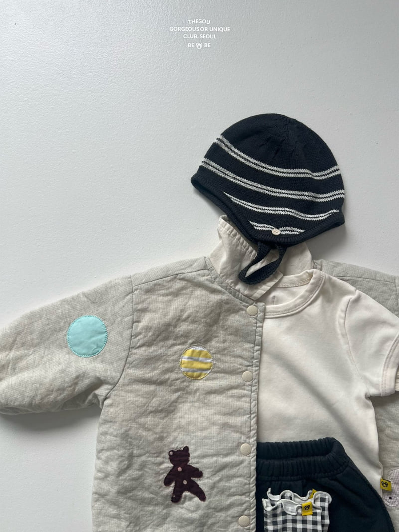 go;u - Korean Baby Fashion - #babywear - Bebe Cute Patch Jumper - 8