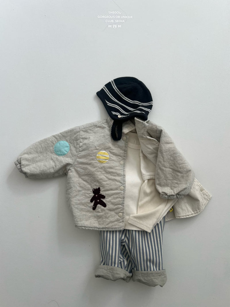 go;u - Korean Baby Fashion - #onlinebabyboutique - Bebe Cute Patch Jumper - 9
