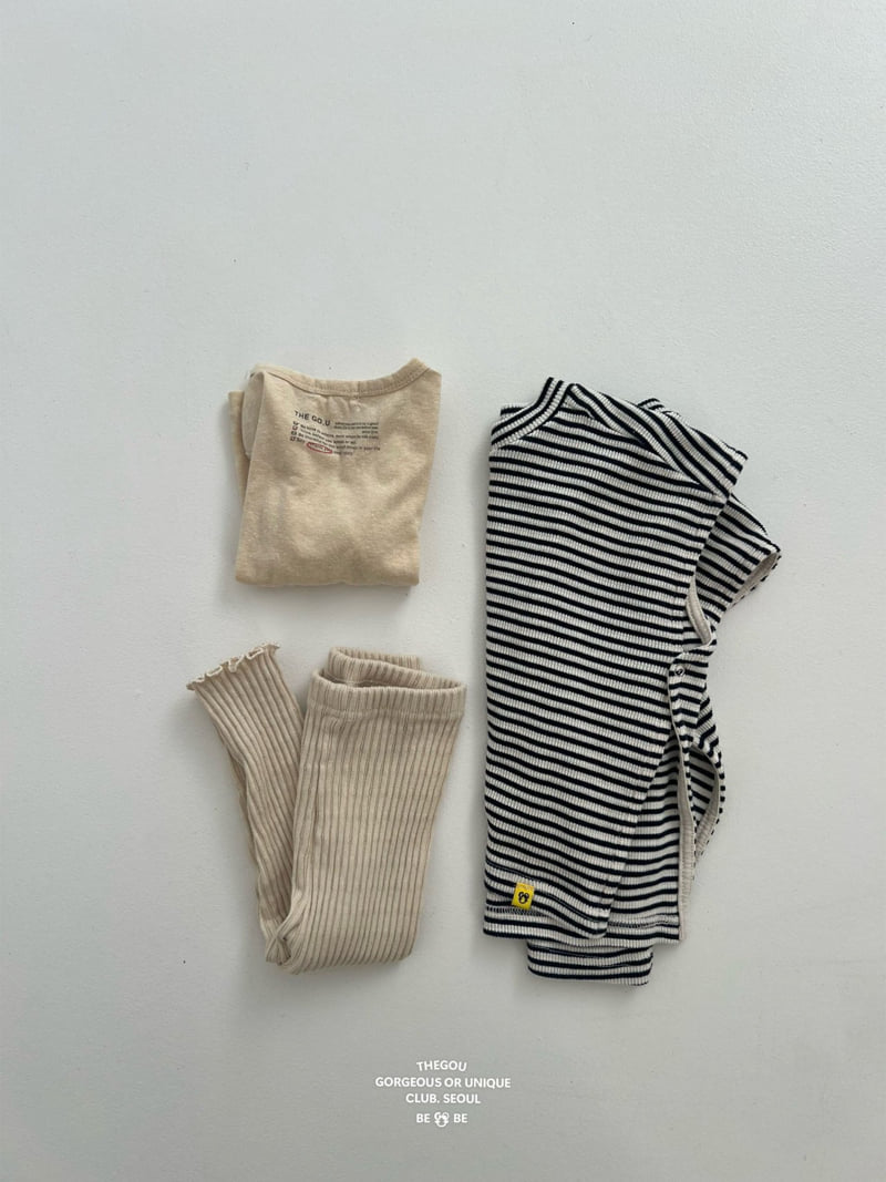 go;u - Korean Baby Fashion - #onlinebabyshop - Bebe Box Vest - 9
