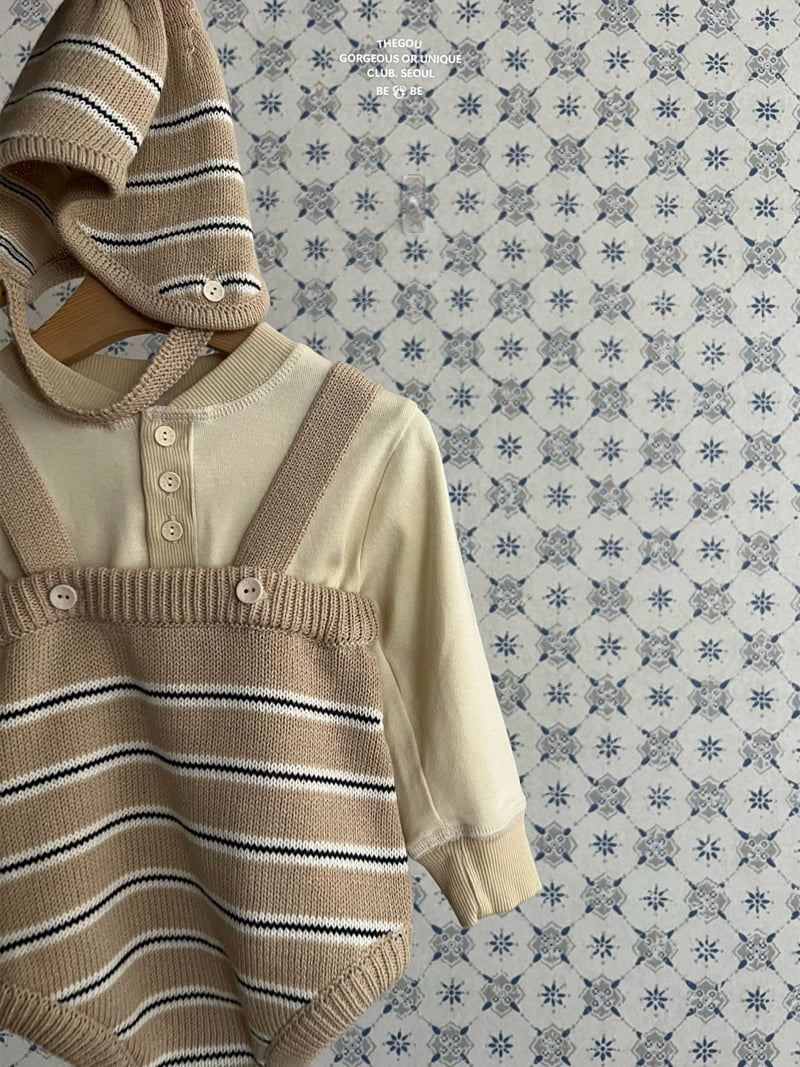 go;u - Korean Baby Fashion - #onlinebabyboutique - Bebe Tone Tone Tee - 4