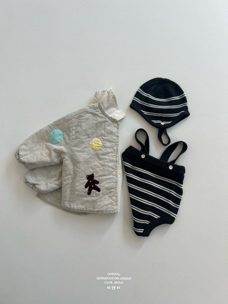 go;u - Korean Baby Fashion - #onlinebabyshop - Bebe Cute Patch Jumper - 10