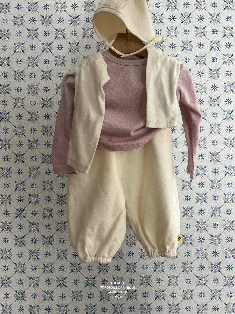 go;u - Korean Baby Fashion - #onlinebabyshop - Bebe Peanut Pants - 4