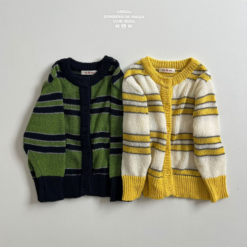 go;u - Korean Baby Fashion - #smilingbaby - Bebe Multi Cardigan