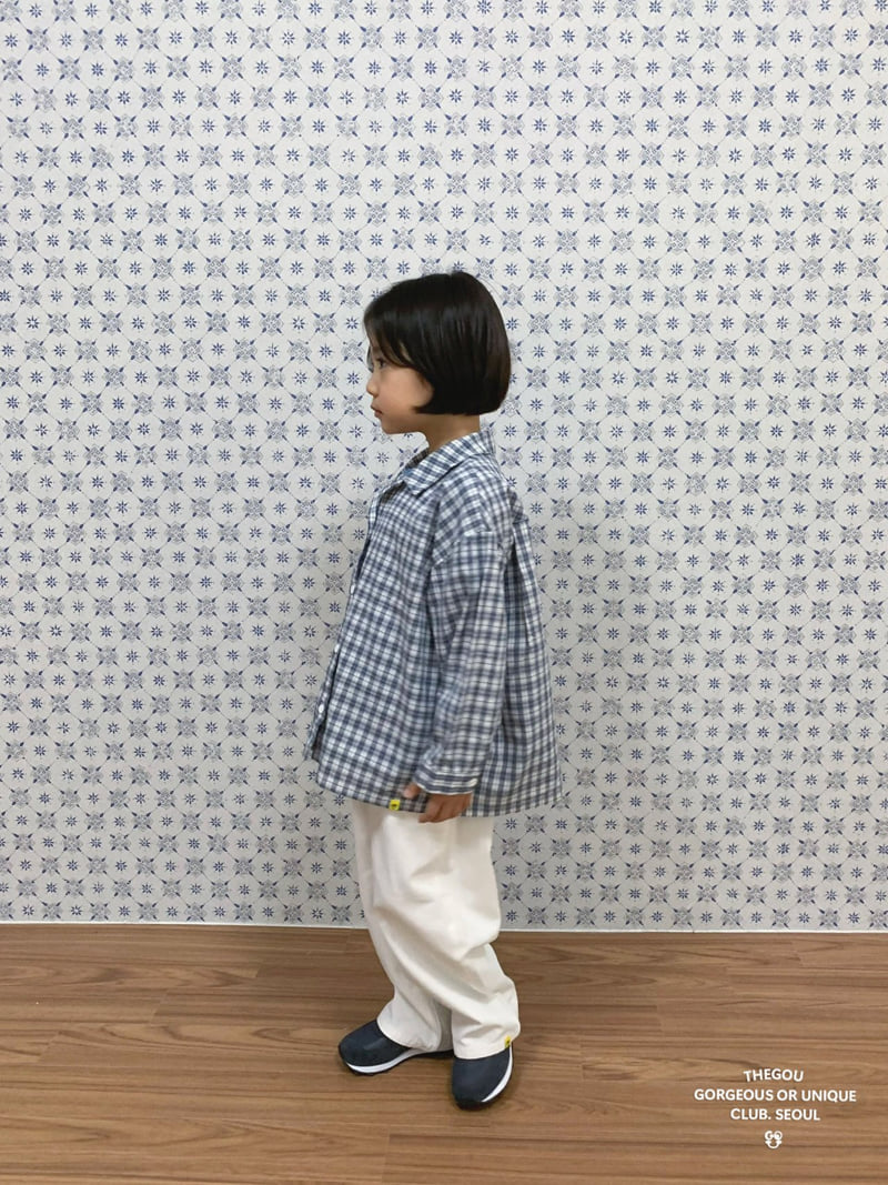 go;u - Korean Children Fashion - #Kfashion4kids - Check Shirt - 3