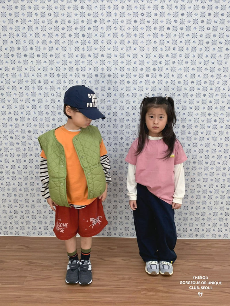 go;u - Korean Children Fashion - #Kfashion4kids - Divide Vest - 6
