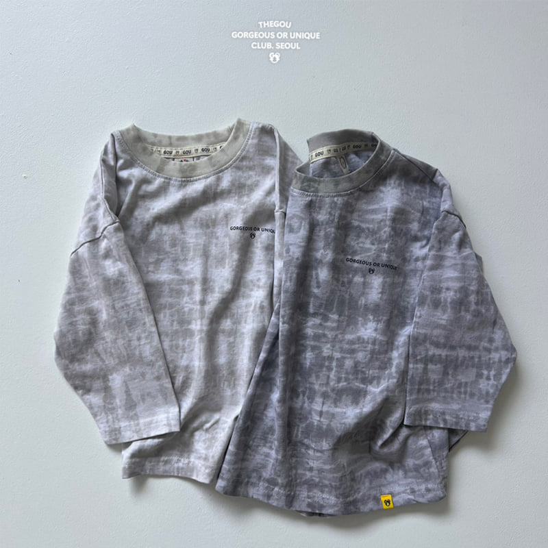 go;u - Korean Children Fashion - #Kfashion4kids - Tie-Dye Tee