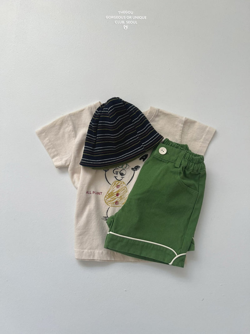 go;u - Korean Children Fashion - #Kfashion4kids - Curve Half Pants - 12