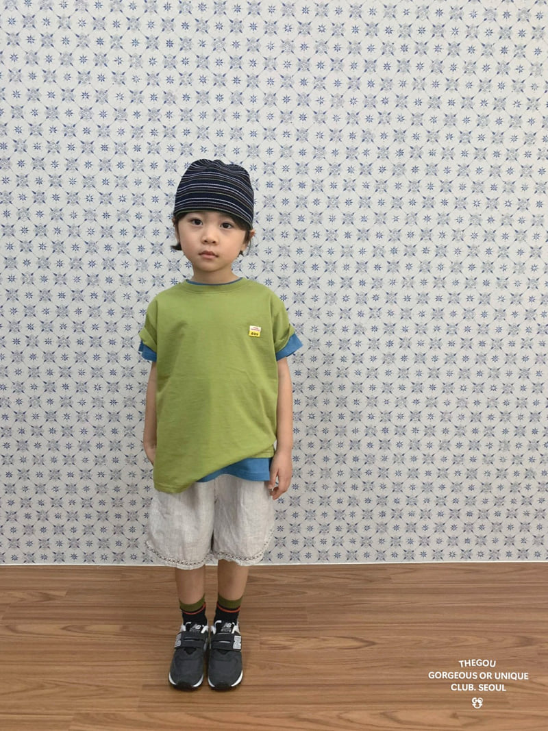 go;u - Korean Children Fashion - #Kfashion4kids - Measuring-Tape Half Pants - 6