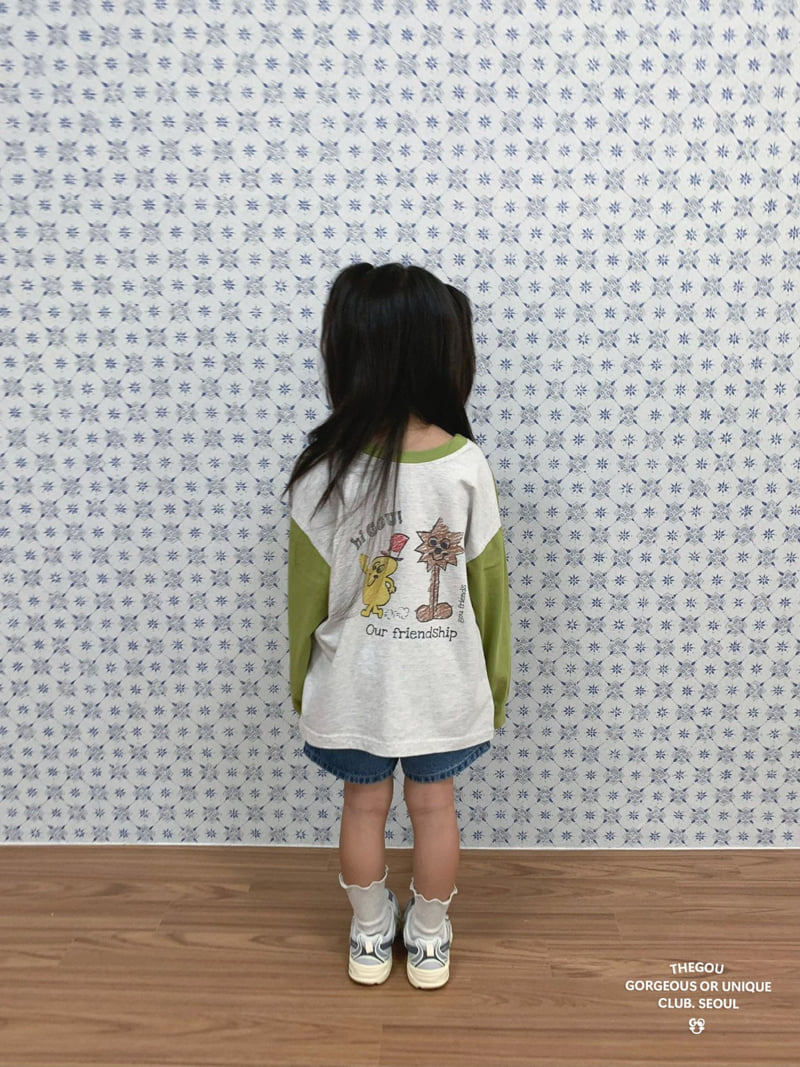 go;u - Korean Children Fashion - #childofig - Apro Tee - 5