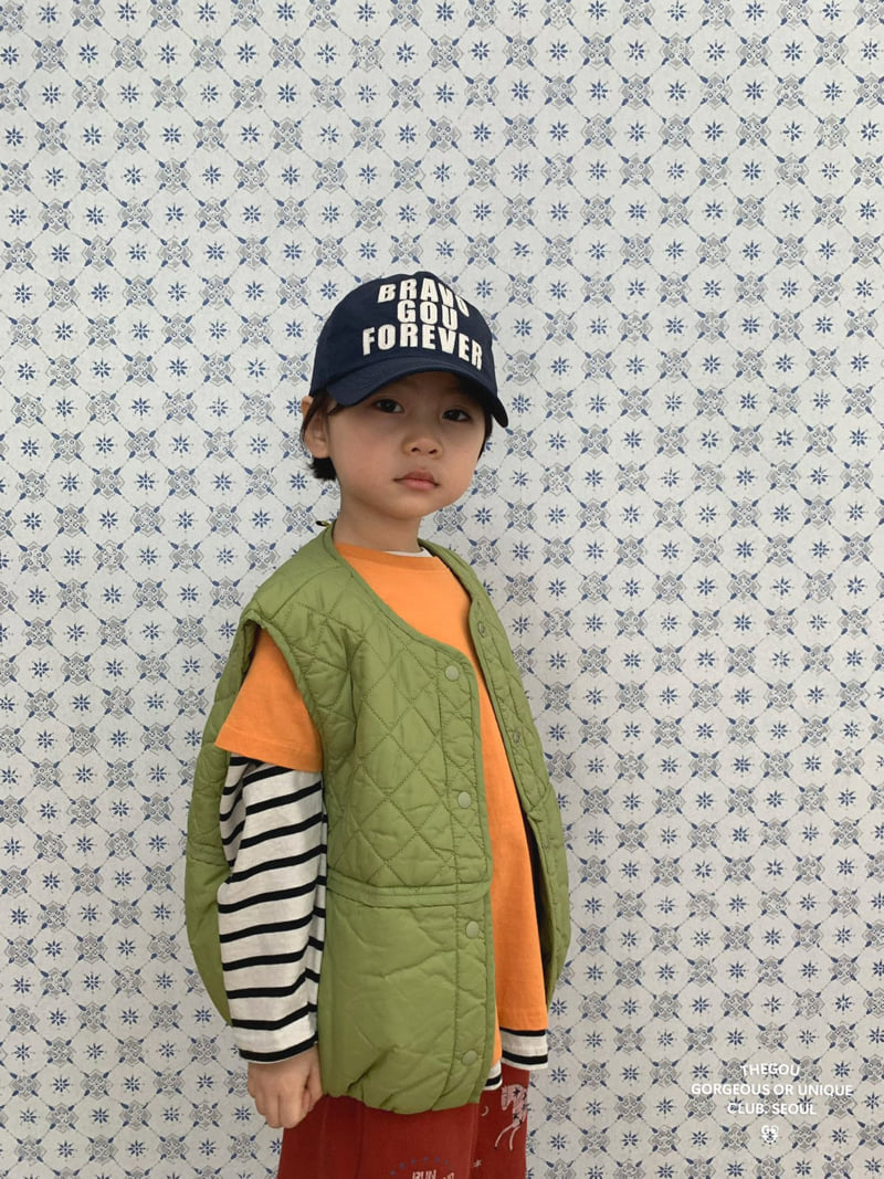 go;u - Korean Children Fashion - #childofig - Stripe Joy Tee - 5