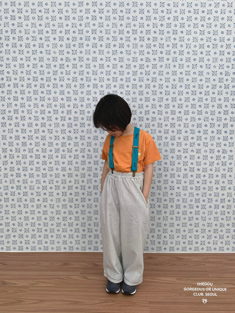 go;u - Korean Children Fashion - #childofig - Tugging Pants - 8